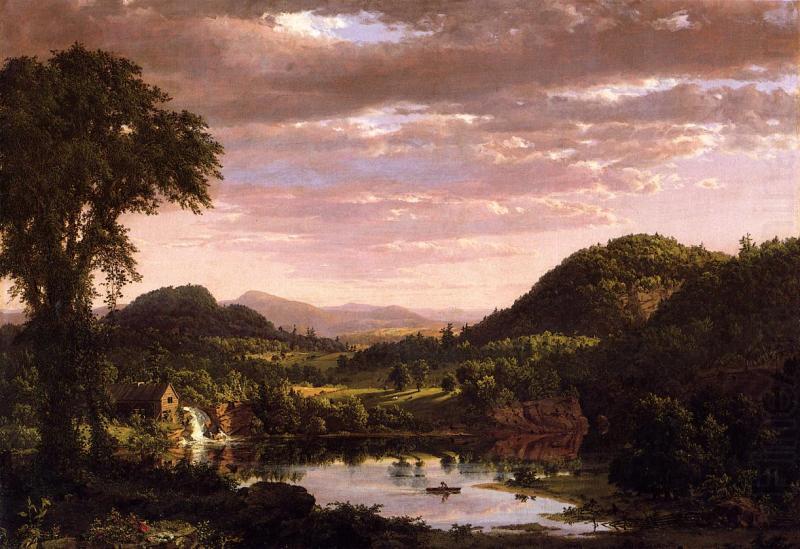 Frederic Edwin Church New England Landscape china oil painting image